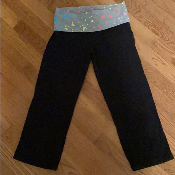 VS Love Pink Black Crop Yoga Pants XS - Picture 5 of 5